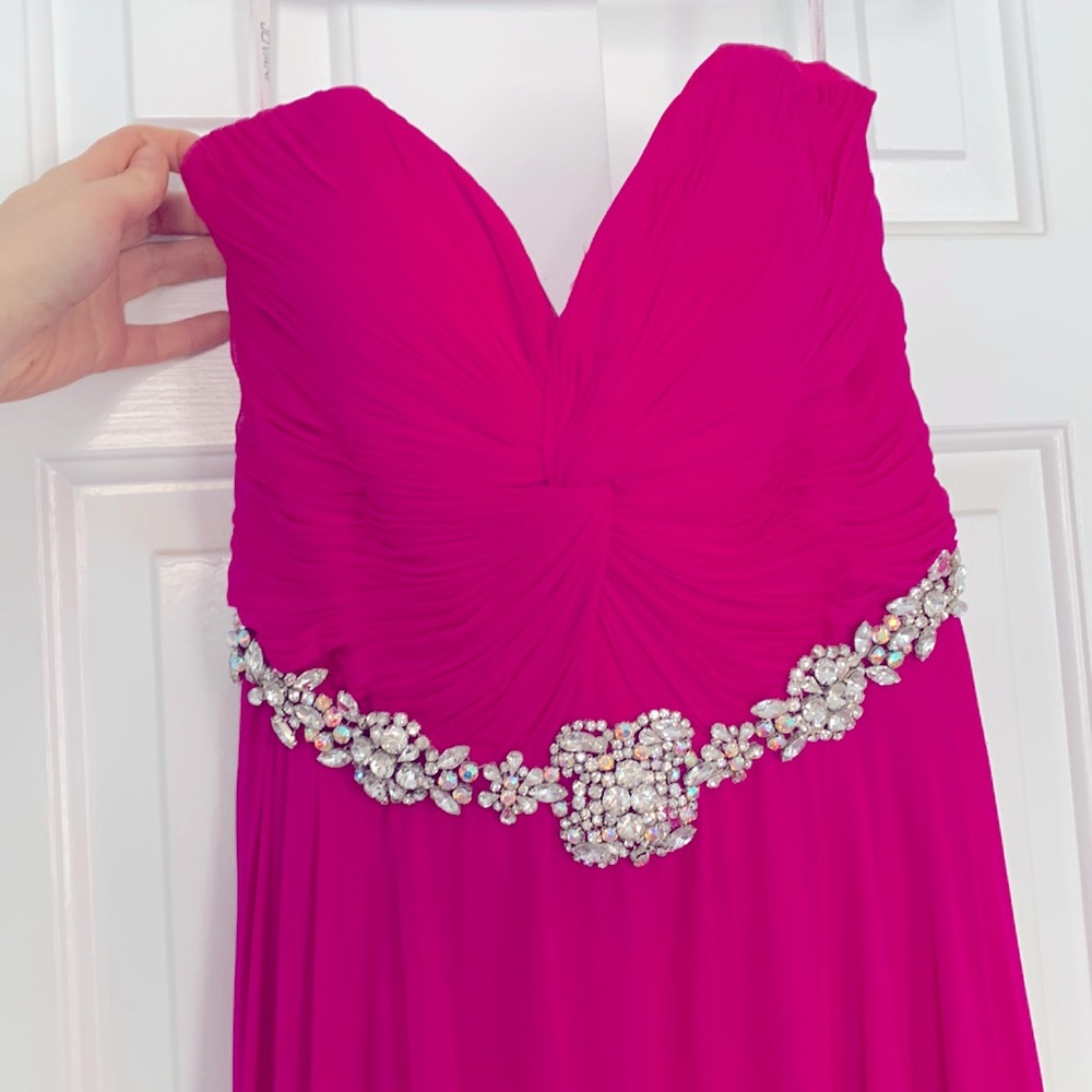 Pink Jovani prom dress
